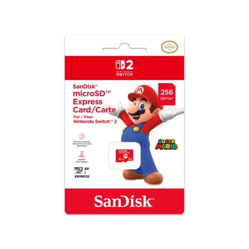 SanDisk microSD Express 256GB for Switch 2 image