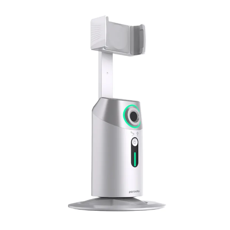 Porodo Gimbal with 360° Rotating AI Tracking Mount