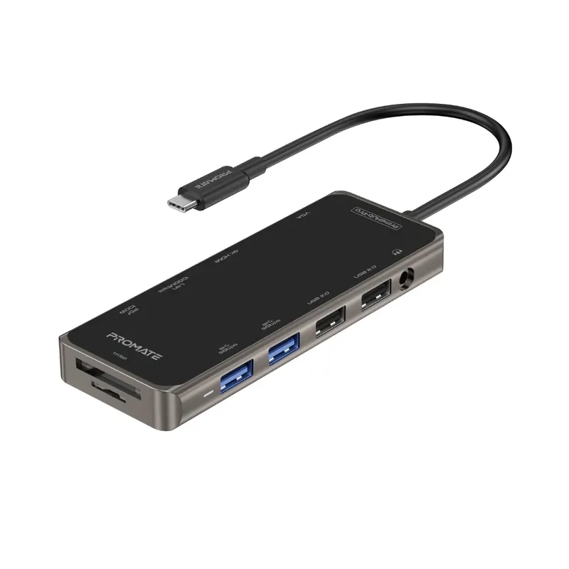 Promate Ultra-Fast Multiport USB-C Hub image