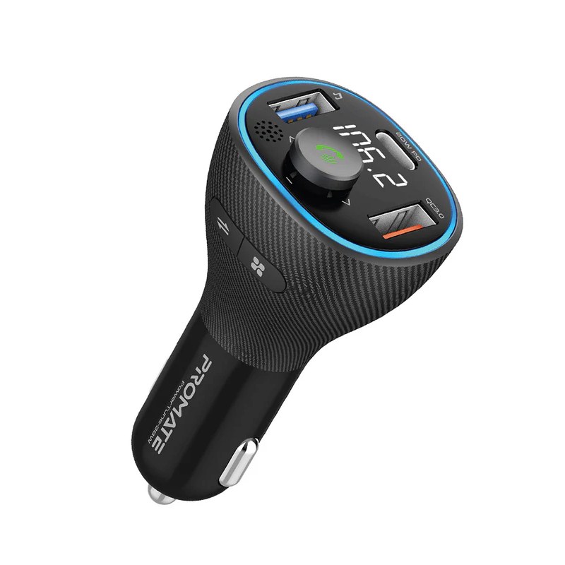 Promate Universal Wireless Hands-free Kit with FM Transmitter image