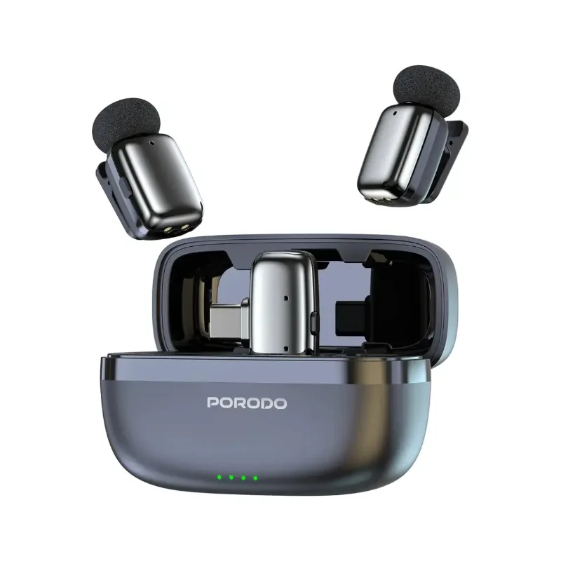 Porodo Wireless Lavalier Microphones Type-C image